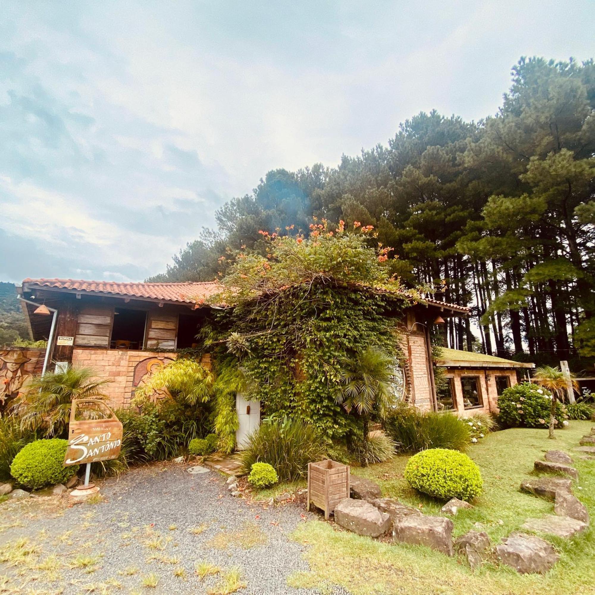 Estalagem Santo Antonio Hotel Urubici Bagian luar foto